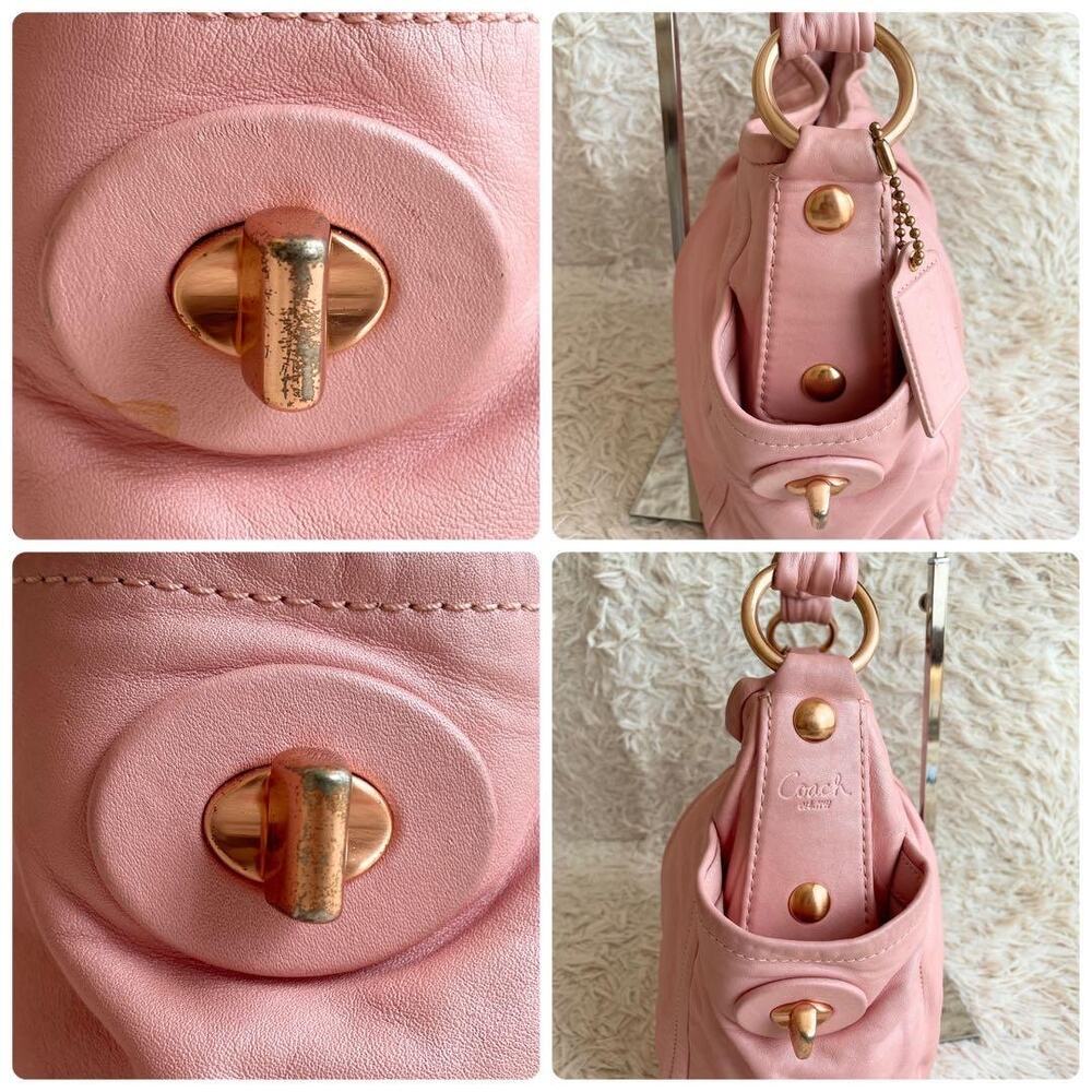 Vintage Coach Parker Hobo in Light Pink HTF - Picture 3 of 9